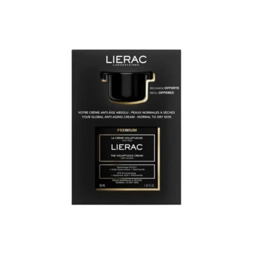 LIERAC - PROMO PACK PREMIUM La Creme Voluptueuse - 50ml & Refill - 50ml
