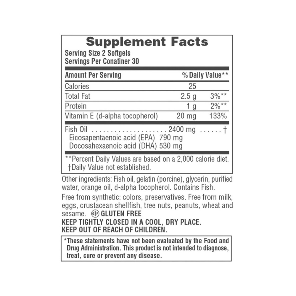 NATURES PLUS - Omega-3 Maximum - 30softgels