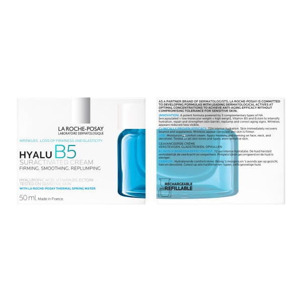 LA ROCHE-POSAY - HYALU B5 Suractivated Cream  Αντιρυτιδική κρέμα για άμεση σύσφιξη και λείανση- 50ml