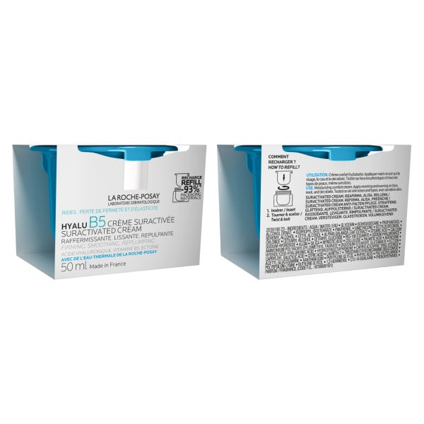LA ROCHE-POSAY - HYALU B5 Suractivated Cream  Αντιρυτιδική κρέμα για άμεση σύσφιξη και λείανση (refill) - 50ml