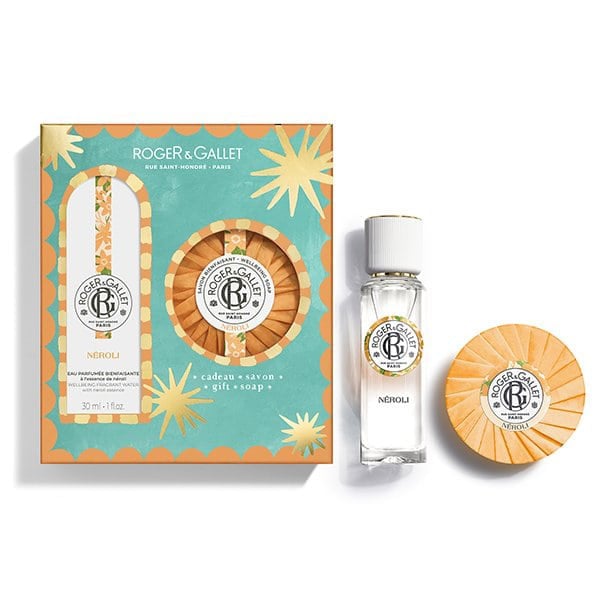 ROGER GALLET - PROMO PACK NEROLI Wellbeing Fragrant Water - 30ml & Soap Bar - 100g