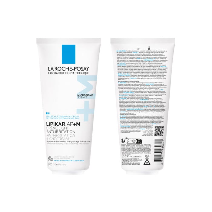 LA ROCHE-POSAY - LIPIKAR AP+M Creme Light - 200ml
