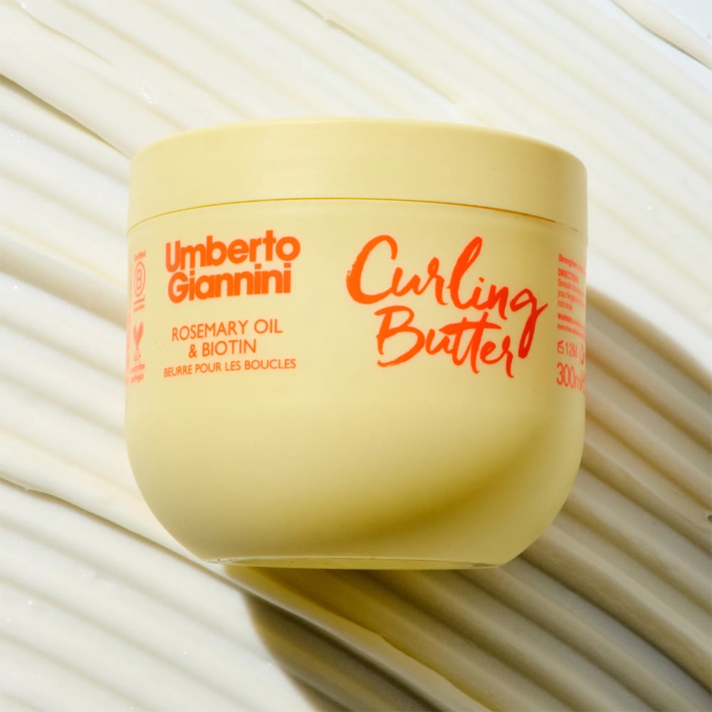 UMBERTO GIANNINI - STRONG CURLS Curling Butter Rosemary Oil & Biotin - 300ml