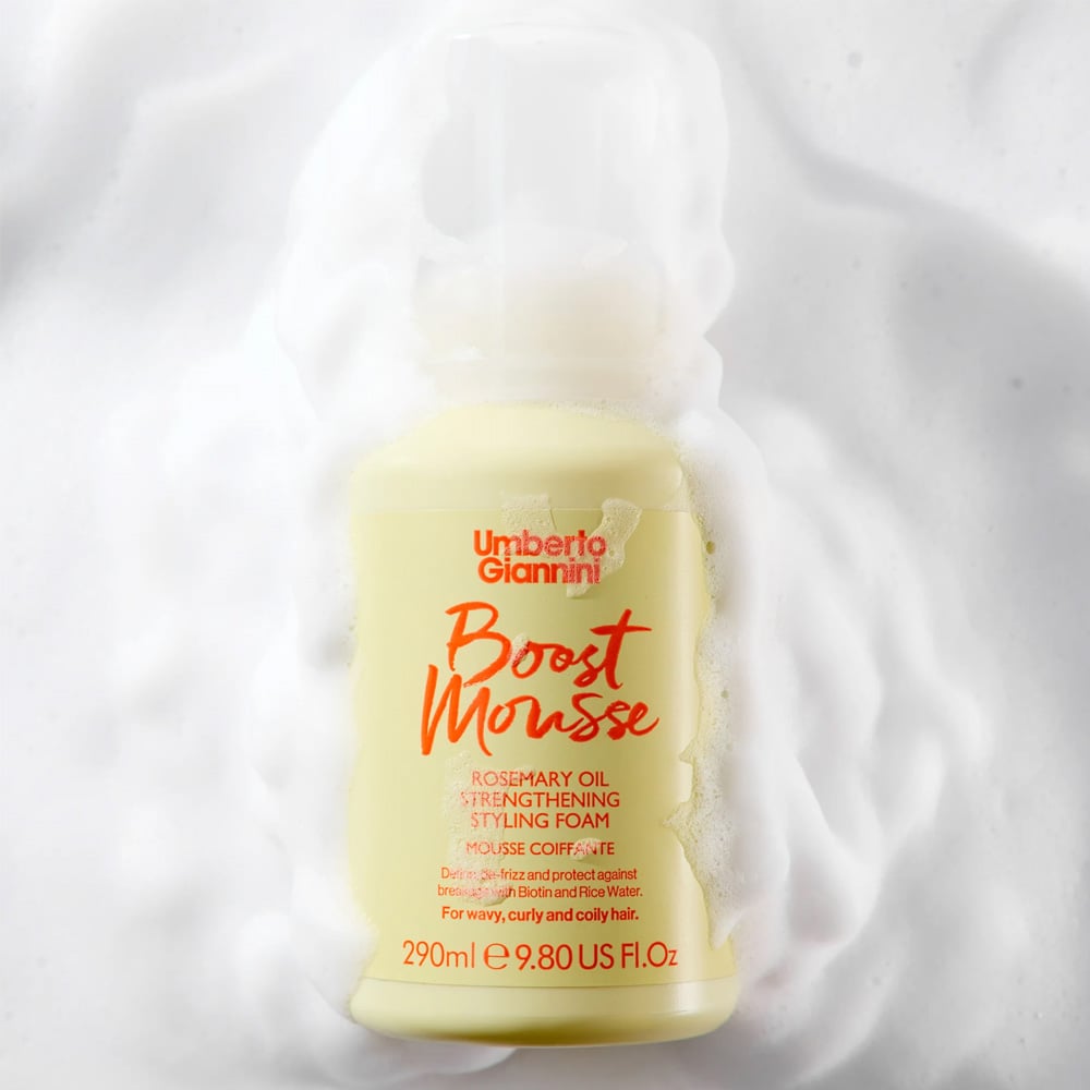 UMBERTO GIANNINI - STRONG CURLS Boost Mousse Rosemary Oil - 300ml