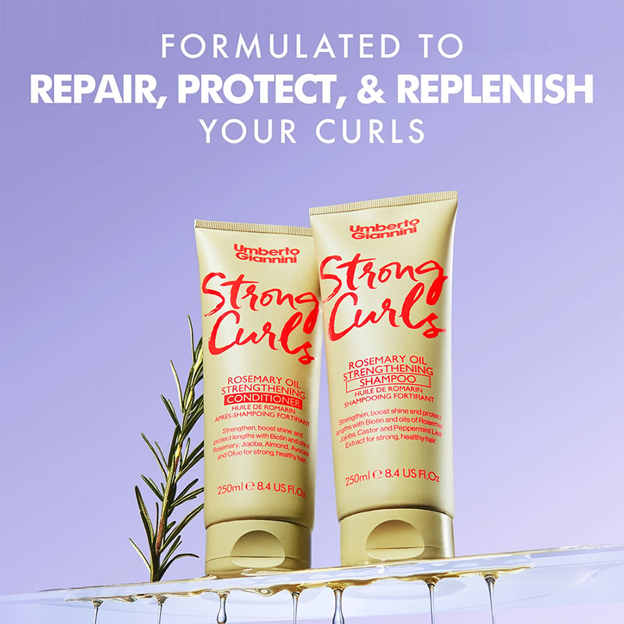 UMBERTO GIANNINI - STRONG CURLS Conditioner Rosemary Oil - 250ml