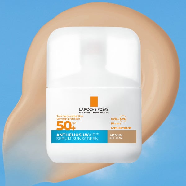 LA ROCHE-POSAY ANTHELIOS UV AIR Tinted Medium Aντηλιακό Προσώπου ΜΕ ΧΡΩΜΑ SPF50+ - 50ml