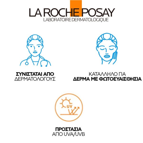 LA ROCHE-POSAY - ANTHELIOS UV SPORT Mist Αόρατο δροστιστικό spray πολύ υψηλής αντηλιακής προστασίας SPF50+ - 200ml