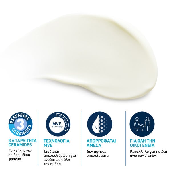 CERAVE - Invisible Hydrating Sunscreen SPF50+ Αντηλιακό για πρόσωπο και σώμα - 177ml