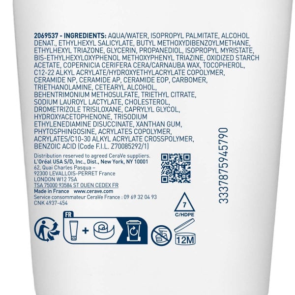CERAVE - Invisible Hydrating Sunscreen SPF30 Αντηλιακό για πρόσωπο και σώμα - 177ml