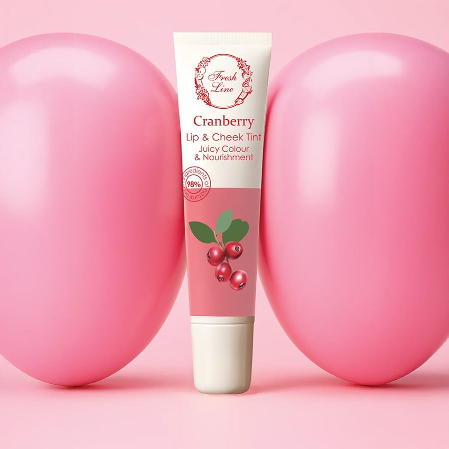 FRESH LINE - Cranberry Lip & Cheek Tint 10ml '25