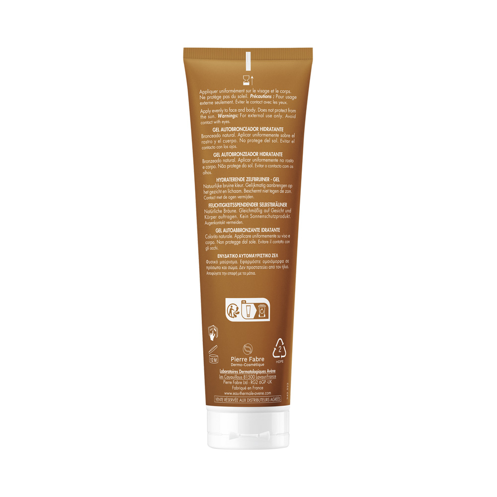 AVENE - Moisturizing Self-Tanner Silky Gel Ενυδατικό Αυτομαυριστικό Ζελ - 100ml