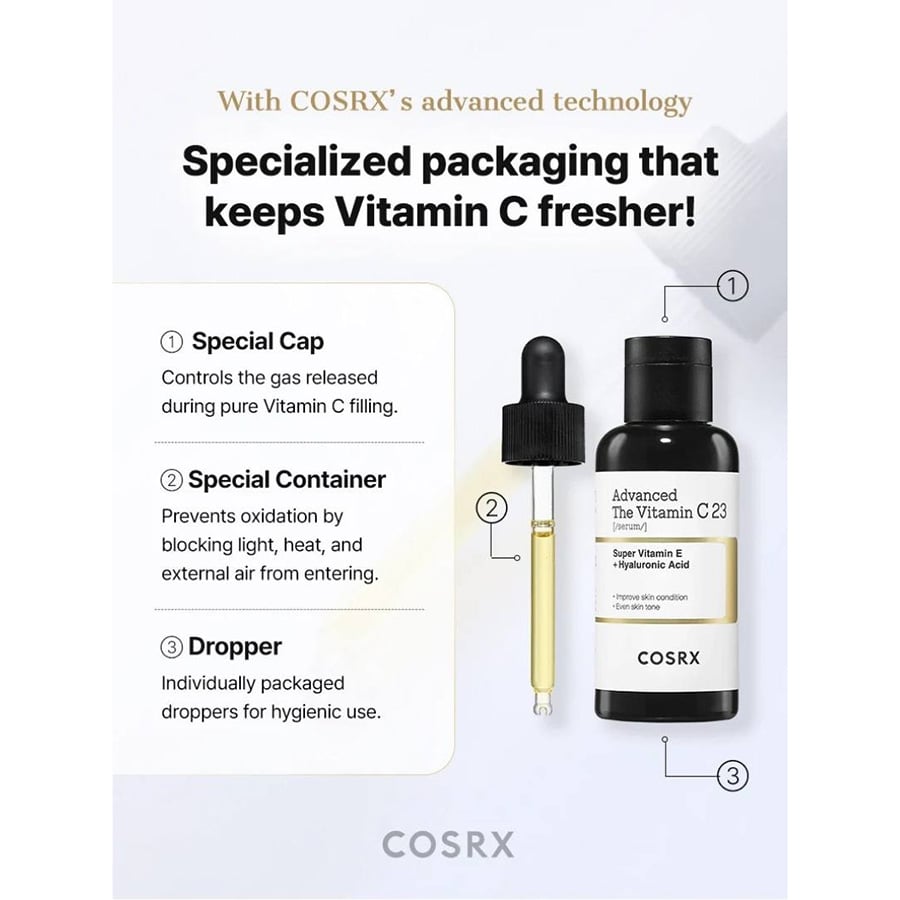 COSRX - ADVANCED The Vitamin C 23 Serum Ορός με βιταμίνη C - 20ml