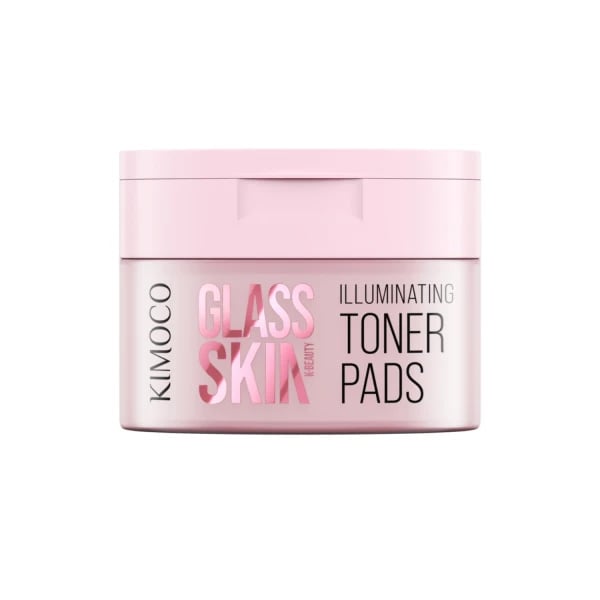 KIMOCO - GLASS SKIN Toner Pads Εμποτισμένα Δισκία με Νερό Ρυζιού - 60τμχ