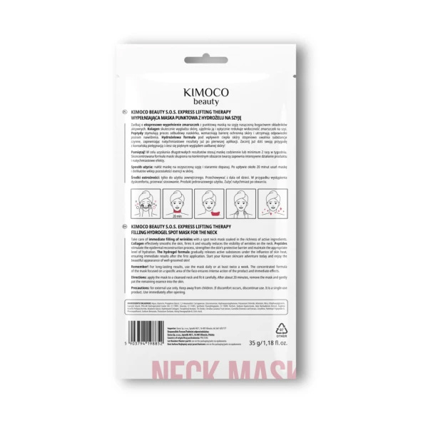KIMOCO - S.O.S. Neck Mask Μάσκα για σύσφιξη λαιμού - 35ml