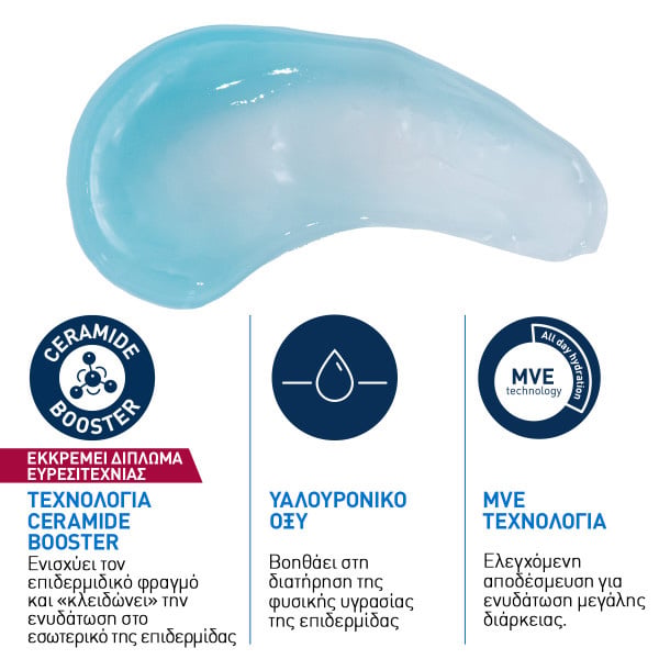 CERAVE - Hydrating Hyaluronic Acid Water Gel Ενυδατική κρέμα προσώπου - 48g