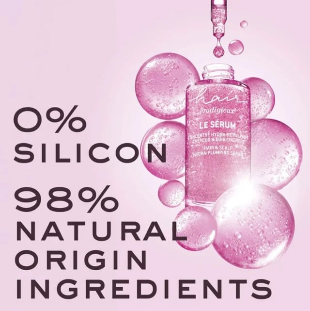 NUXE - HAIR PRODIGIEUX Hair & Scalp Hydra Plumping Serum Ορός ενυδάτωσης για το τριχωτό και τα μήκη, κατά του σπασίματος - 50ml