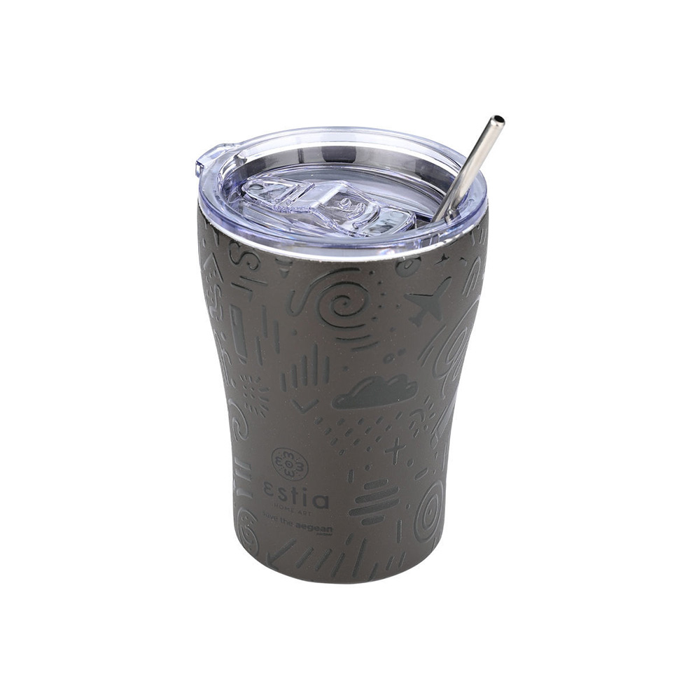 ESTIA - SAVE THE AEGEAN Θερμός Coffee Mug Noir Echo - 350ml