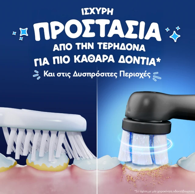 ORAL-B - iO KIDS Ανταλλακτικές Κεφαλές Παιδικής Ηλεκτρικής Οδοντόβουρτσας Spiderman 6+ - 4τεμ.