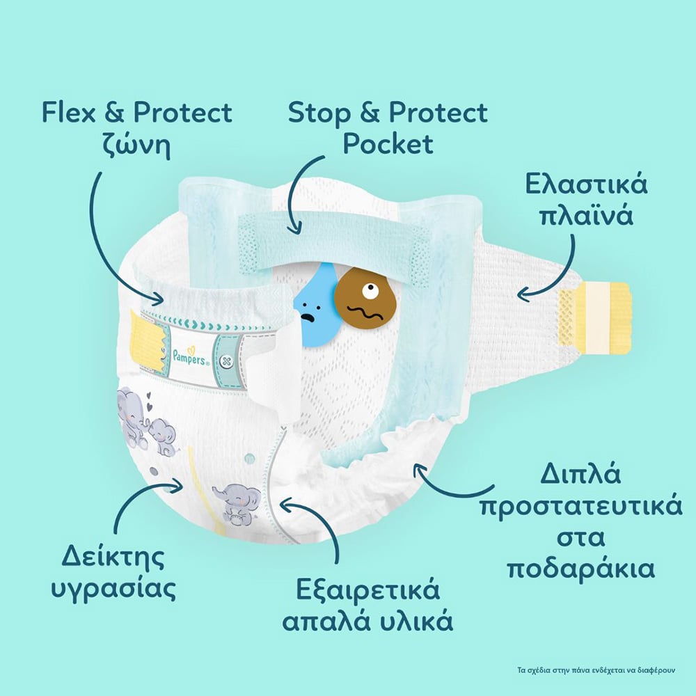 PAMPERS - MONTHLY PACK PREMIUM CARE Νο6 (13-18kg) - 140πάνες