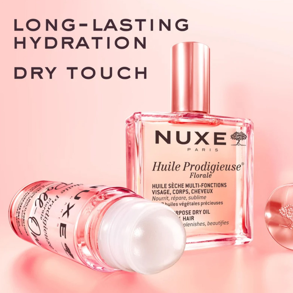 NUXE - HUILE PRODIGIEUSE Florale Multi-Purpose Dry Oil Roll On Ξηρό λάδι για πρόσωπο-σώμα-μαλλιά - 60ml