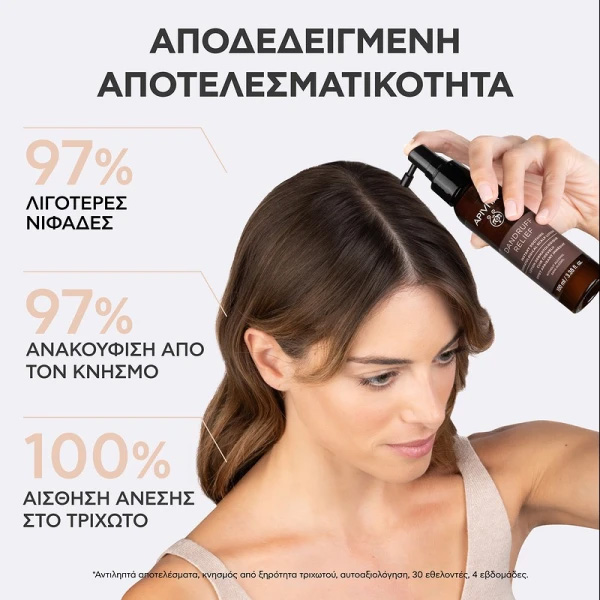APIVITA - Δερματολογική Λοσιόν Άμεσης Ανακούφισης του Τριχωτού με propolis AmC & Φυτικό AHA - 100ml