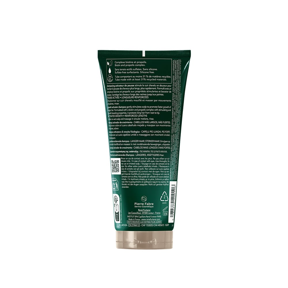 RENE FURTERER - TRIPHASIC ACTIVE GROW Shampoo Σαμπουάν ενεργοποίησης της ανάπτυξης - 200ml