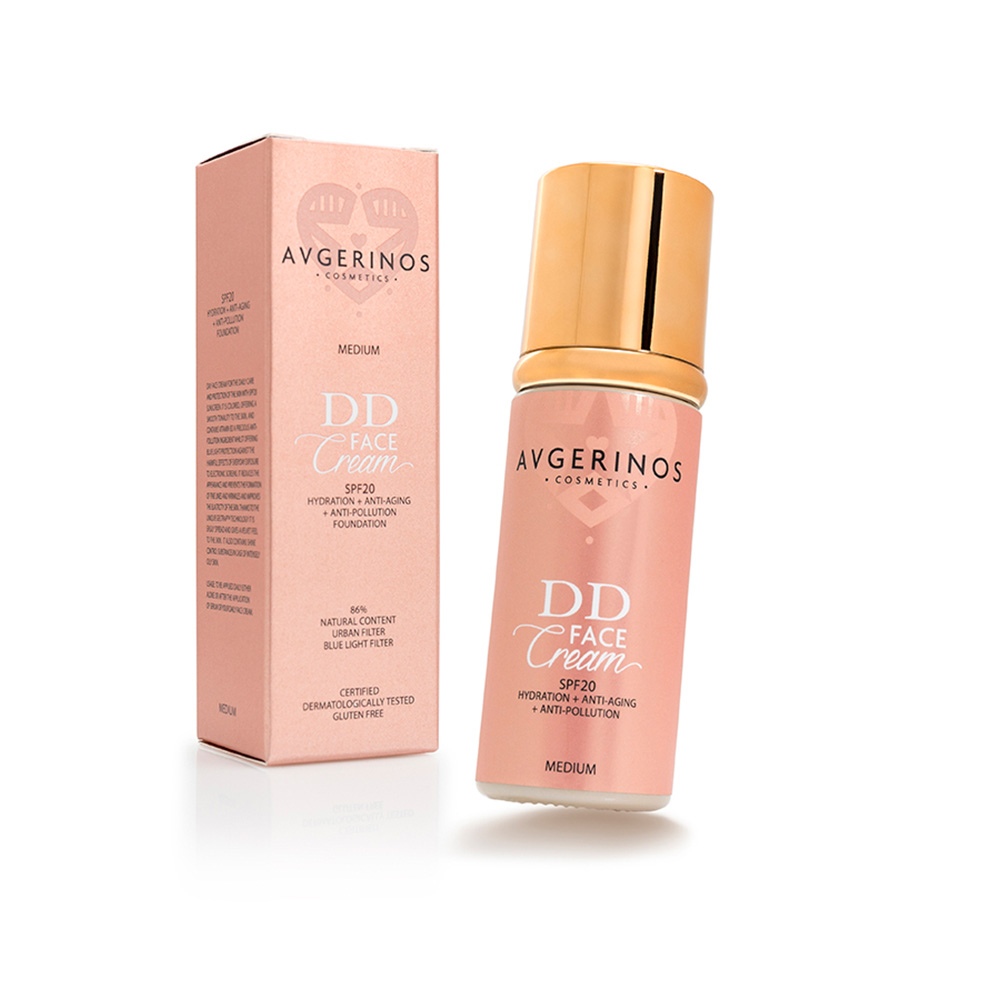 AVGERINOS COSMETICS - DD Κρέμα SPF20 Με Χρώμα Medium - 50ml