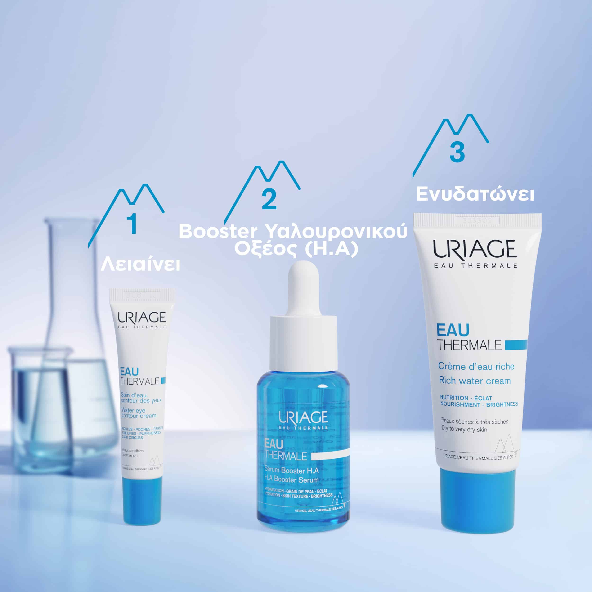 URIAGE - EAU THERMALE Creme D'Eau Riche - 40ml
