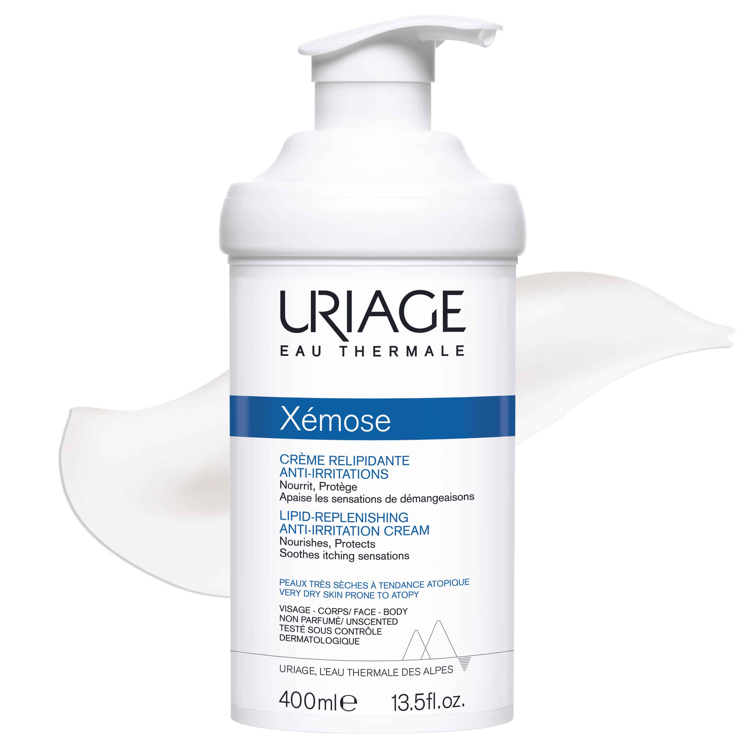 URIAGE - XEMOSE Creme Relipidante Anti Irritations - 400ml