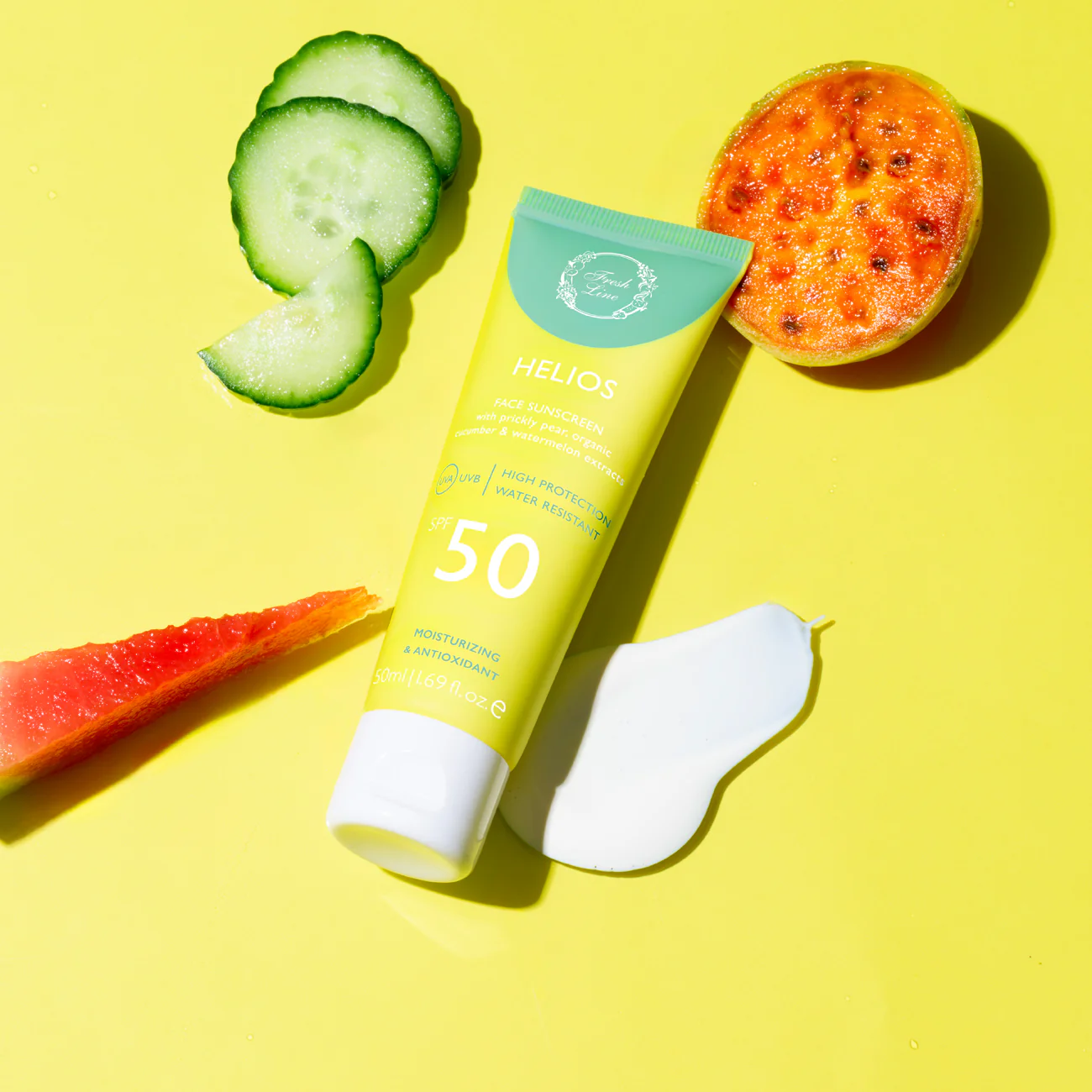 FRESH LINE - HELIOS Αντηλιακή Κρέμα Προσώπου SPF50 - 50ml