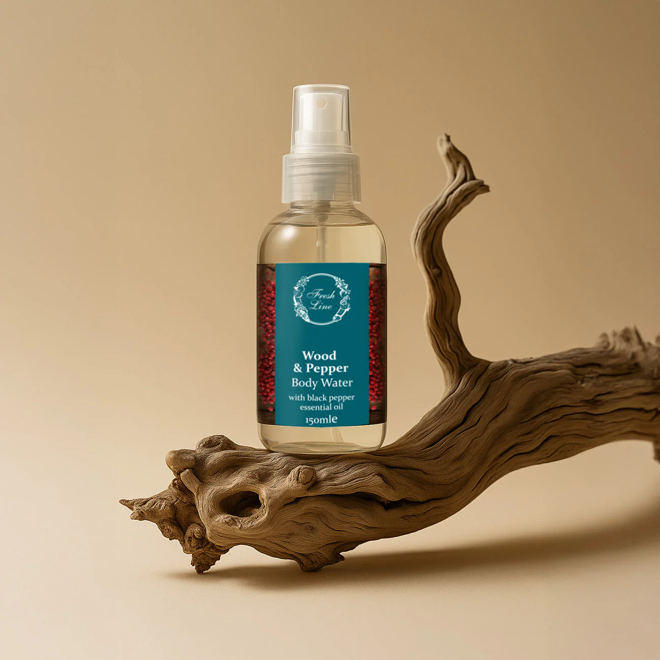 FRESH LINE - Wood & Pepper Αρωματικό Νερό Σώματος - 150ml