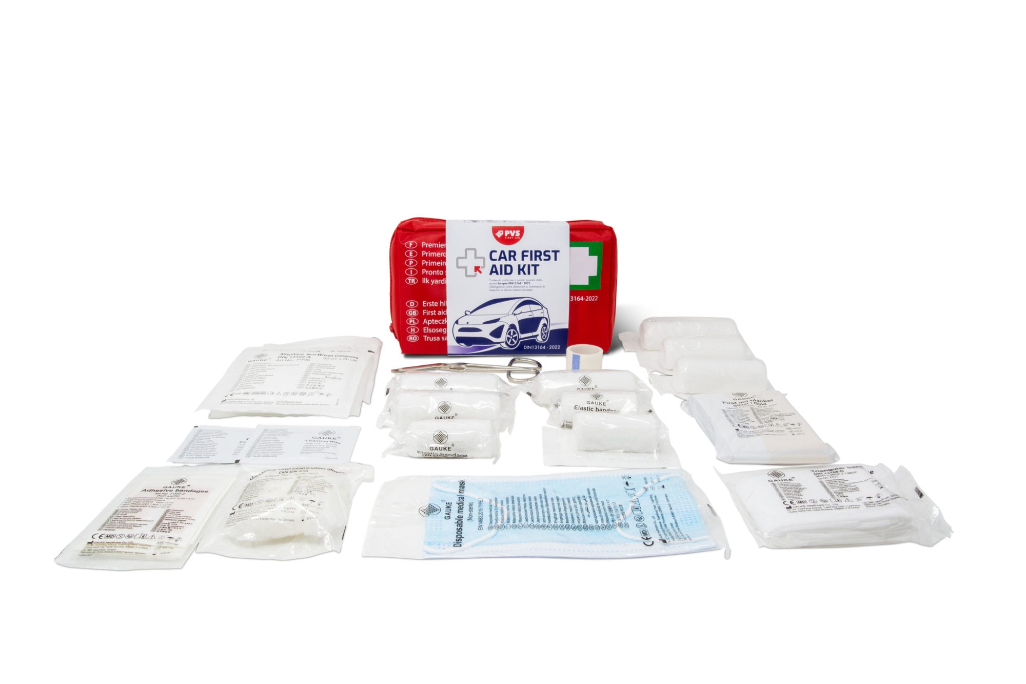 PVS - Car First Aid Kit Φαρμακείο Αυτοκινήτου