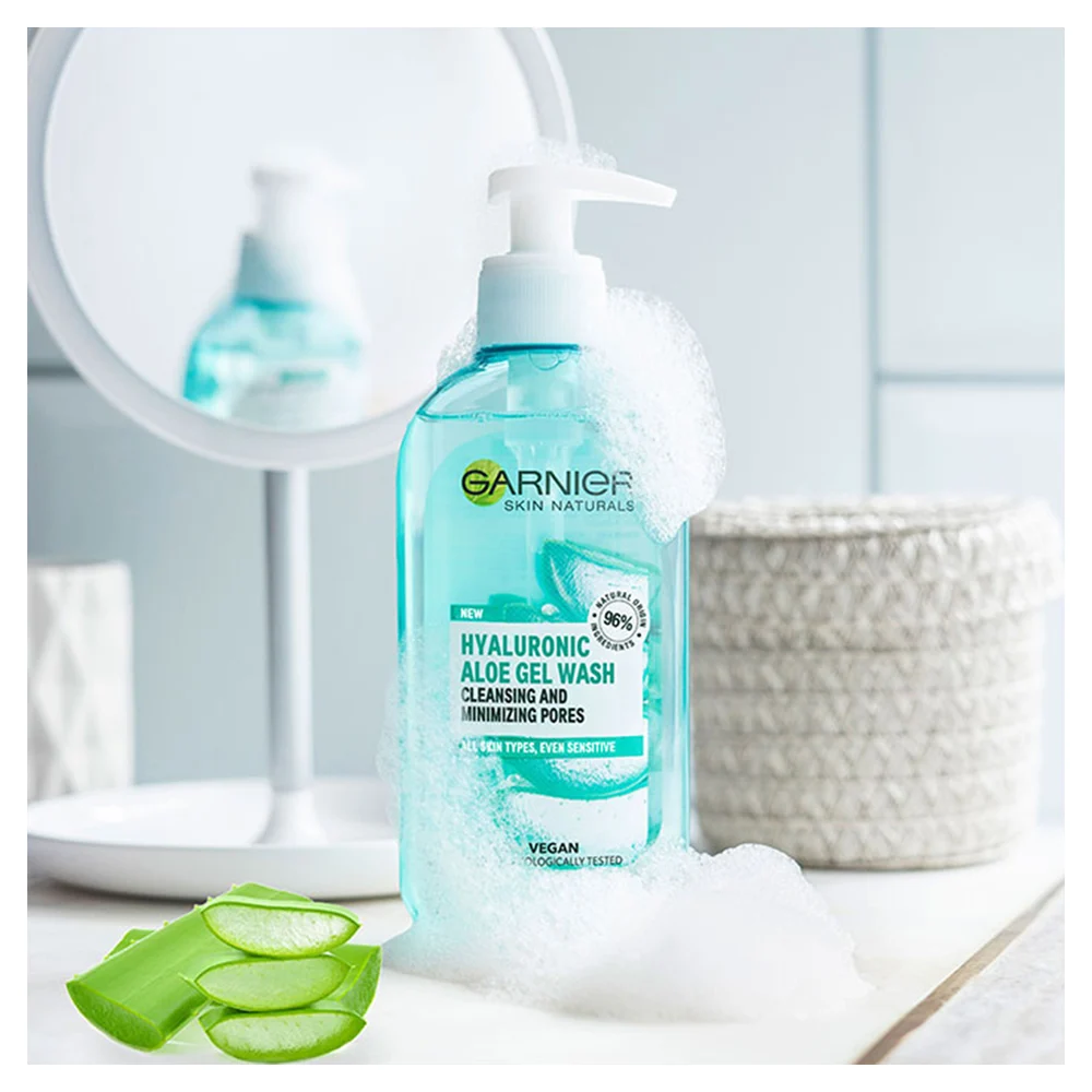 GARNIER - HUALURONIC Aloe Gel Wash - 200ml