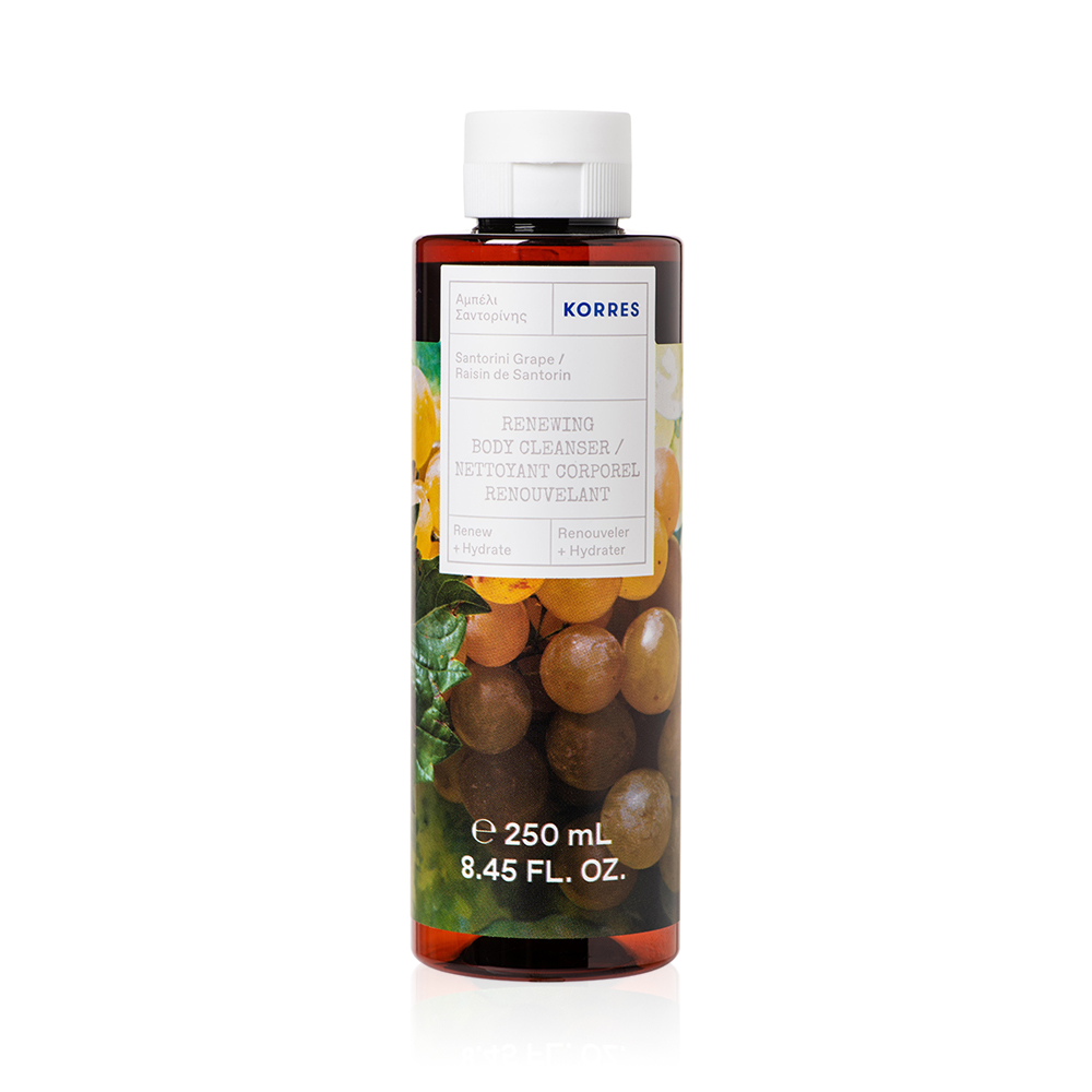 KORRES - RENEWING BODY CLEANSER Αφρόλουτρο Αμπέλι Σαντορίνης - 250ml
