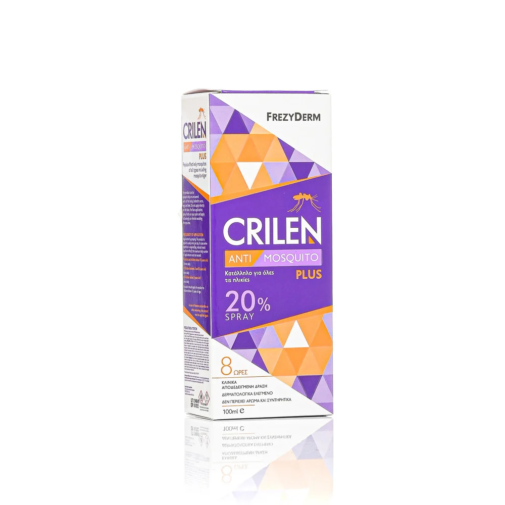 FREZYDERM - CRILEN Anti-Mosquito Plus 20% Spray - 100ml