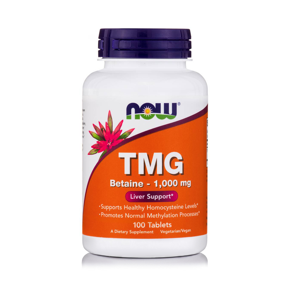 NOW - TMG Betaine 1000mg - 100tabs