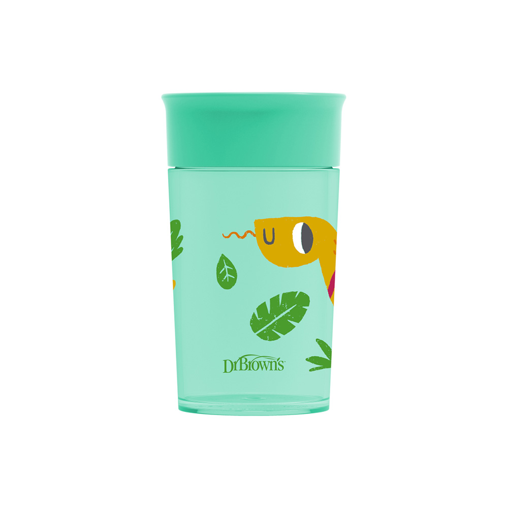 DR BROWN'S - CHEERS 360° Κύπελλο 9m+ (πράσινο) - 300ml TC01093