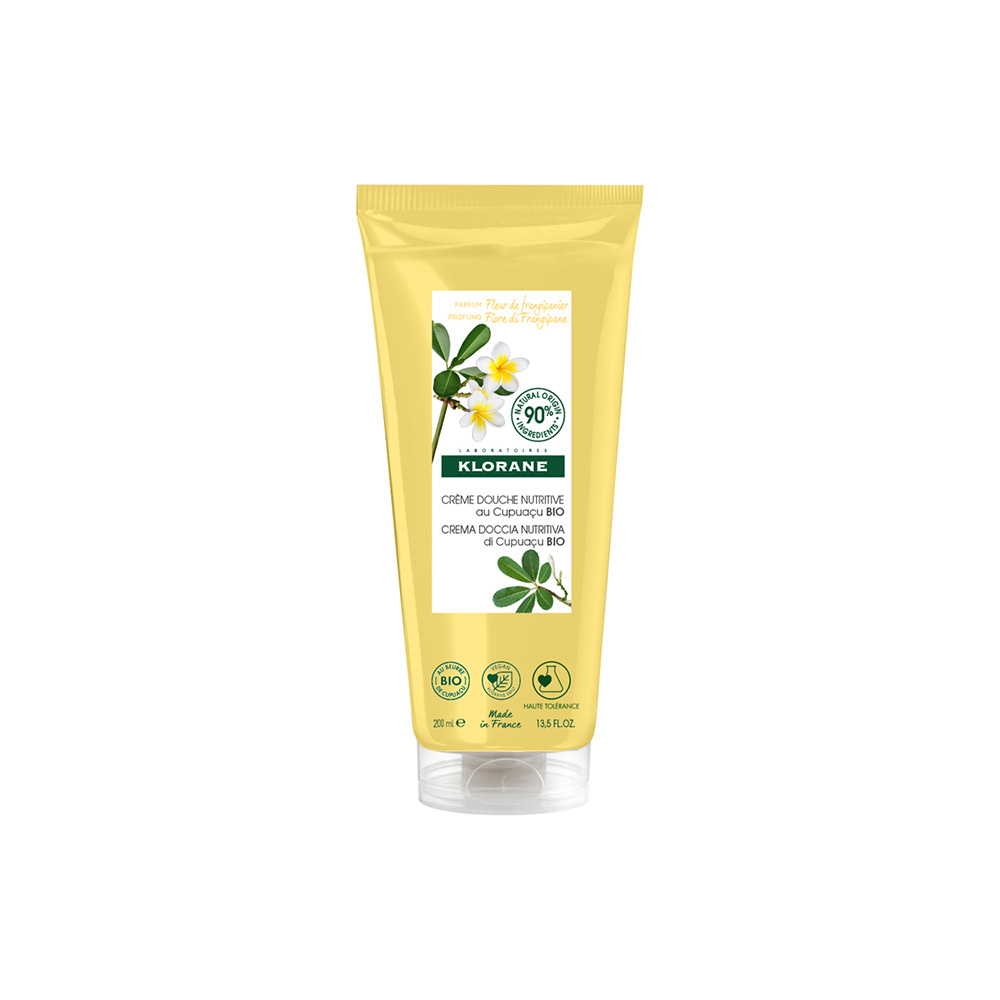 KLORANE - CUPUACU BIO Creme Douche Nutritif Fleur de Frangipanier - 200ml