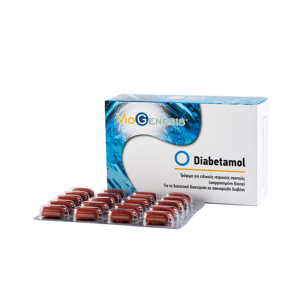 VIOGENESIS - Diabetamol - 60tabs