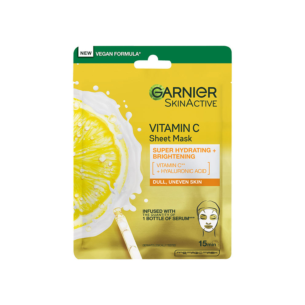 GARNIER - SKIN ACTIVE VITAMIN C Sheet Mask - 1τεμ.