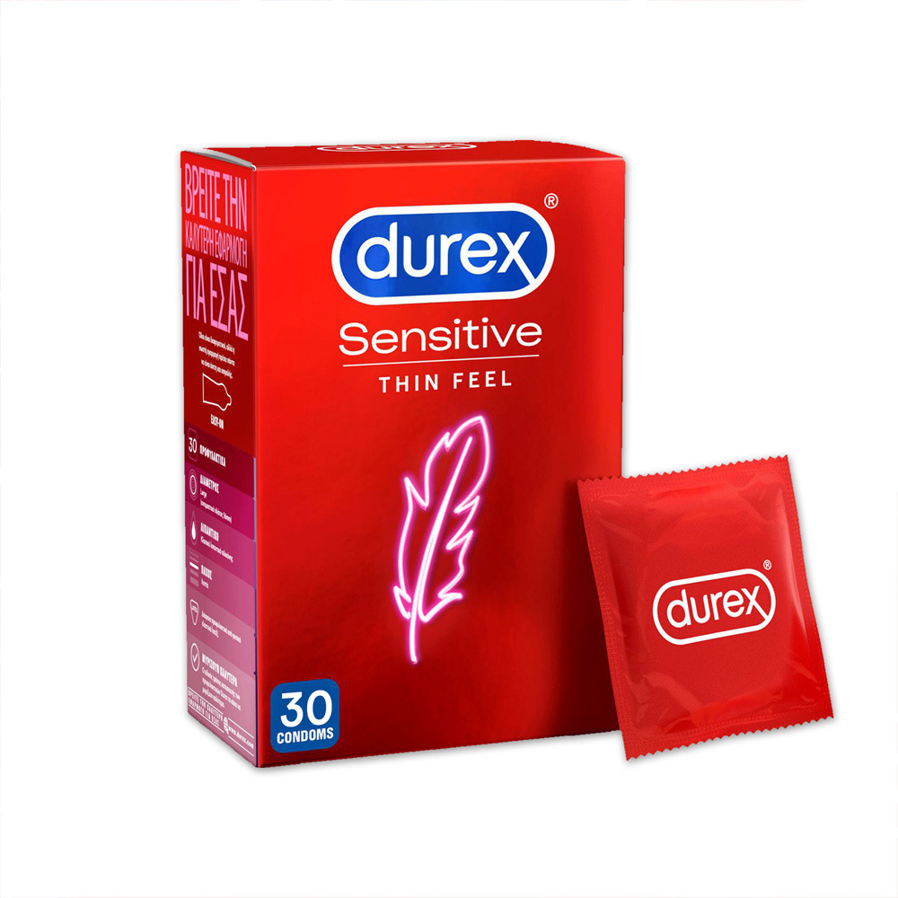 DUREX - Προφυλακτικά Sensitive - 30τεμ.