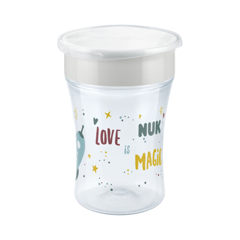 NUK - FAMILY LOVE LIMITED EDITION Magic Cup 8m+ (γκρι) - 230ml 10255006