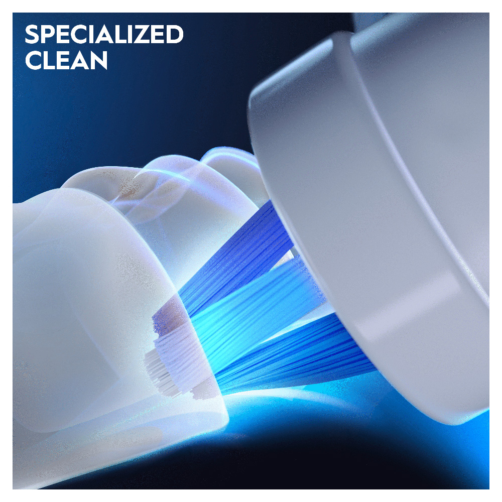 ORAL-B - iO Ανταλλακτικές Κεφαλές Specialised Clean (white) - 2τεμ.