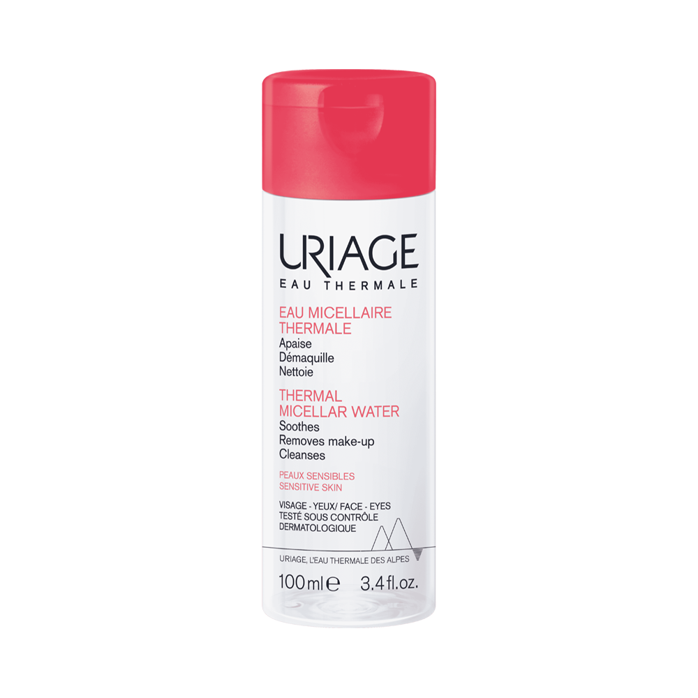 URIAGE - EAU MICELLAIRE THERMALE a l'extrait d' Abricot - 100ml Sensitive skin