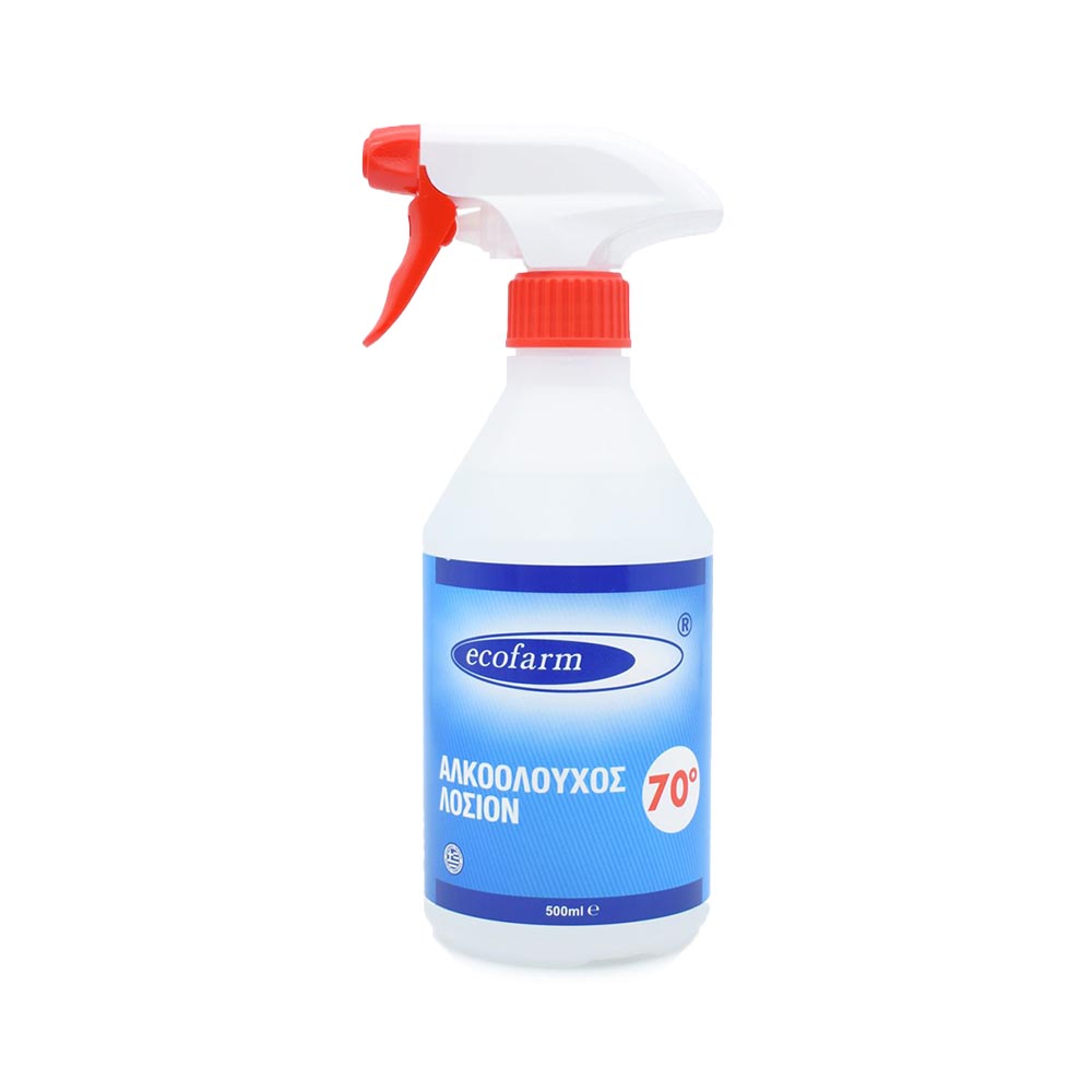 ECOFARM - Αλκοολούχος Λοσιόν 70ο - 500ml