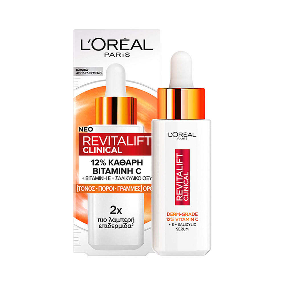 L'OREAL PARIS - REVITALIFT CLINICAL Serum 12% Καθαρή Βιταμίνη C - 30ml