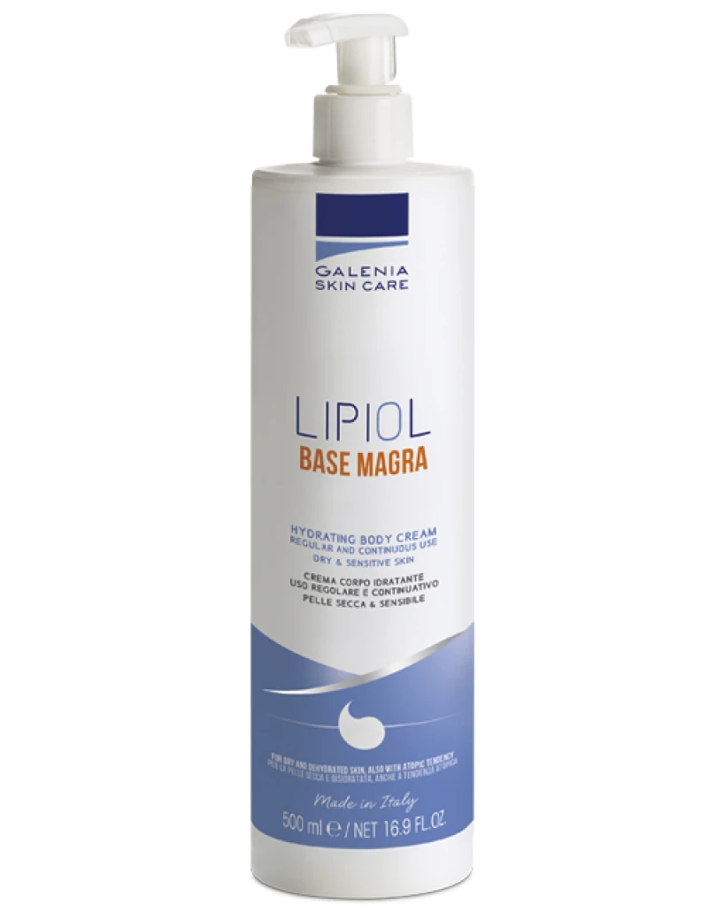 GALENIA SKIN CARE - LIPIOL Base Magra Hydrating Body Cream - 500ml