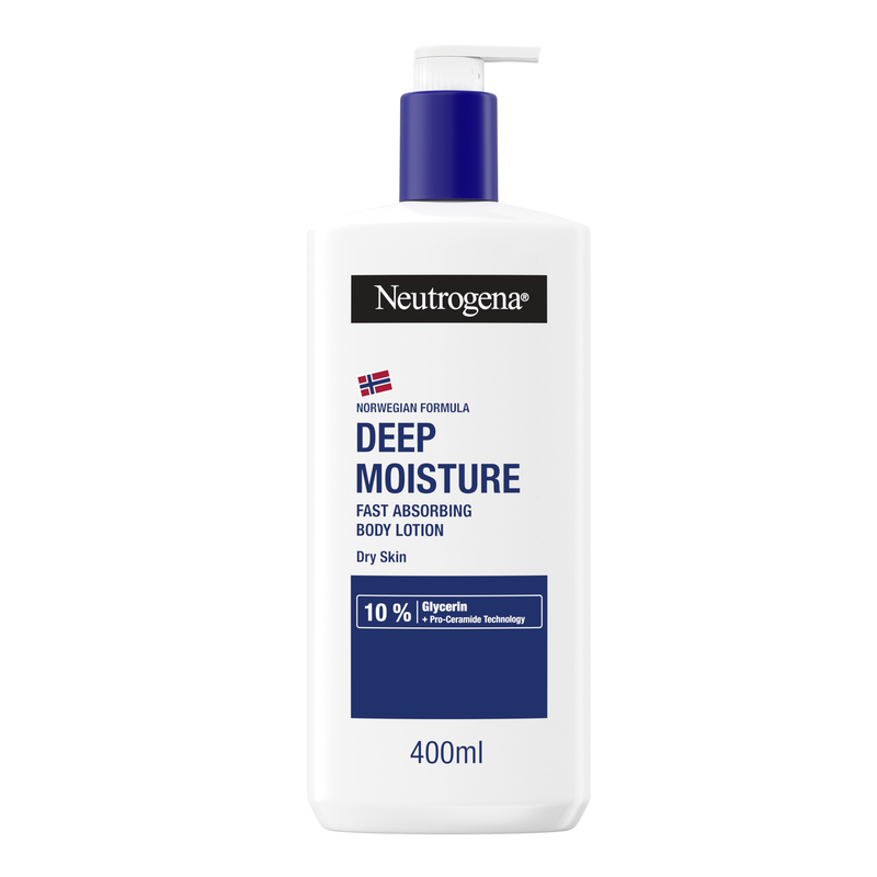 NEUTROGENA - DEEP MOISTURE Fast Absorbing Body Lotion - 400ml