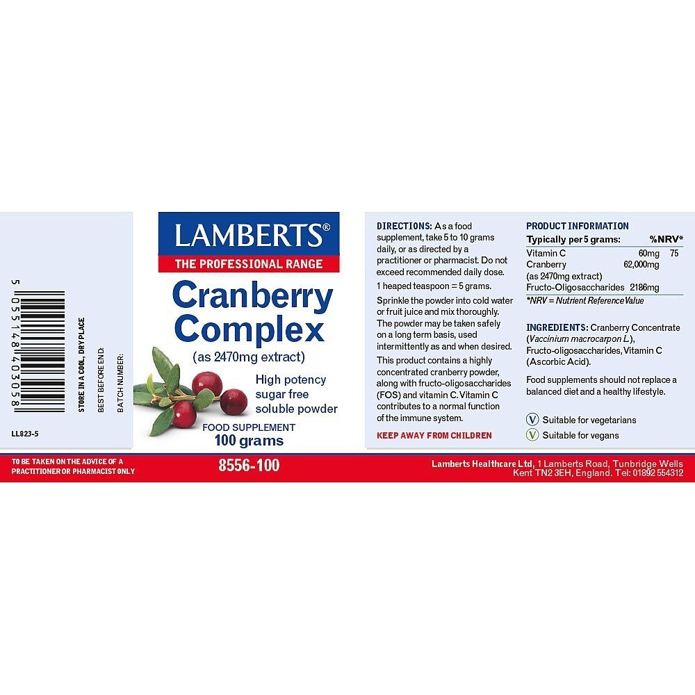 LAMBERTS - Cranberry Complex - 100grams