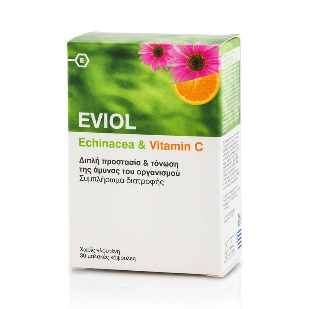 EVIOL - Echinacea & Vitamin C - 30caps